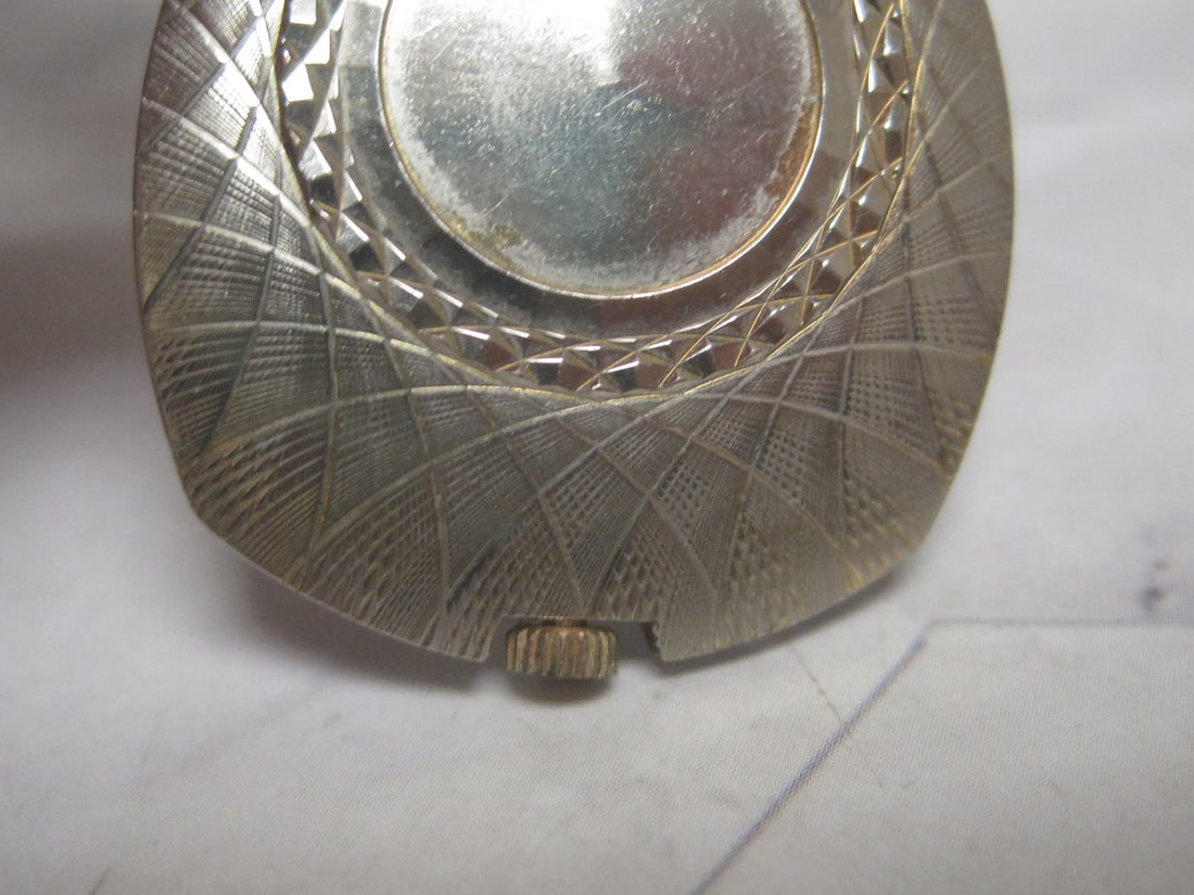 Vintage Lady Nelson Anti-Magnetic Clock Pendant - 6