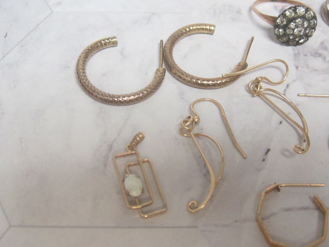 Lot of Vintage Gold-Filled/Gold-Plated Jewelry - 2