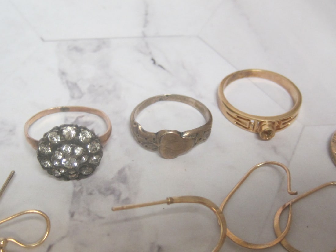 Lot of Vintage Gold-Filled/Gold-Plated Jewelry - 3
