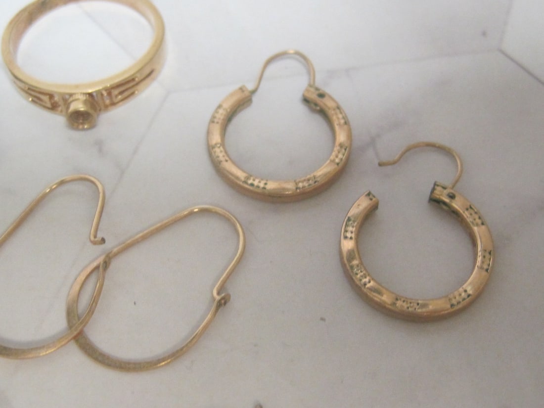 Lot of Vintage Gold-Filled/Gold-Plated Jewelry - 5