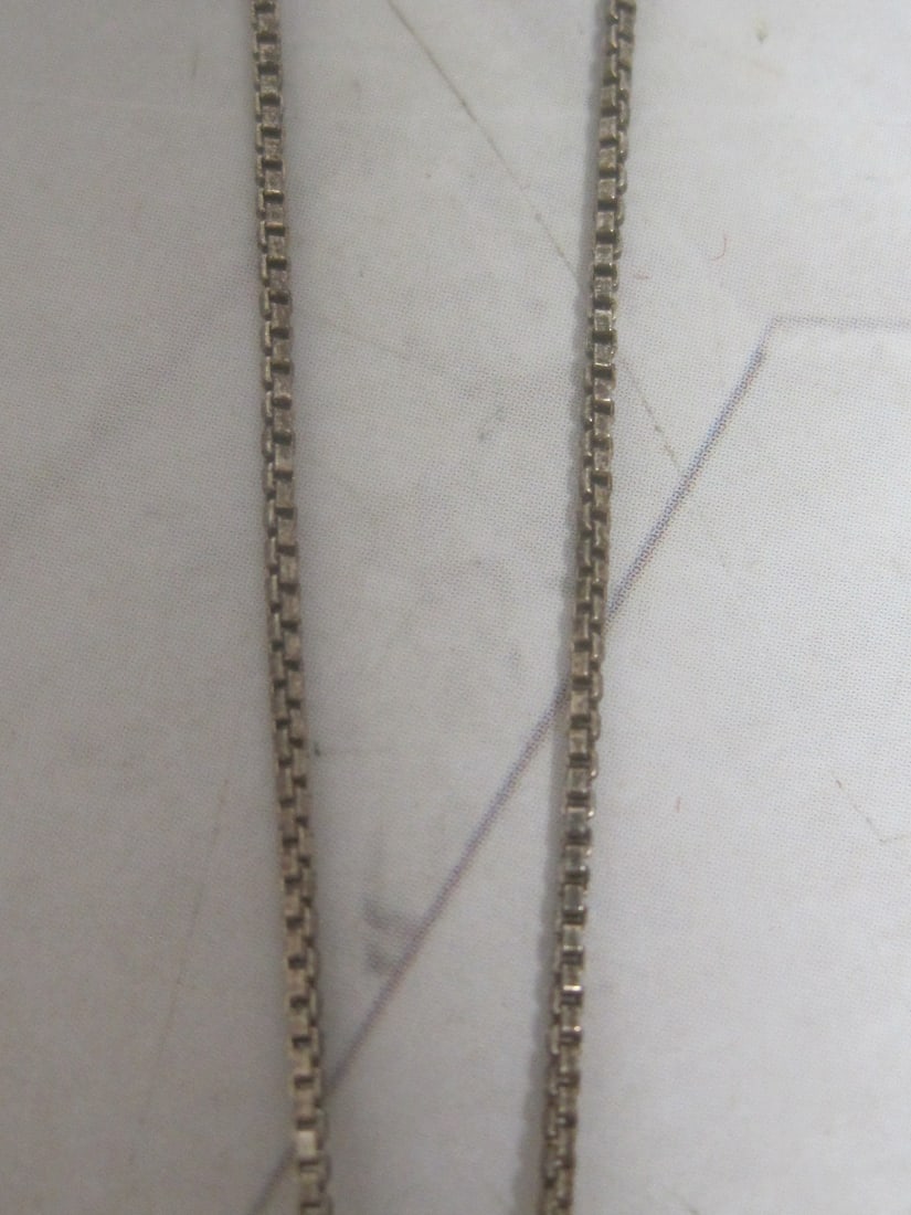 Sterling Silver CZ Circle of Life Pendant on 18" Sterling Silver Chain - 3