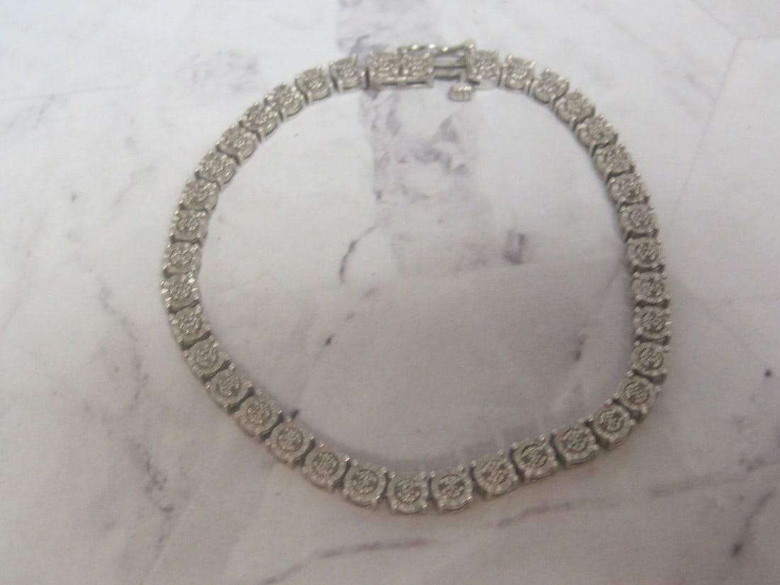 7" Sterling Silver Bracelet (1 of 5)