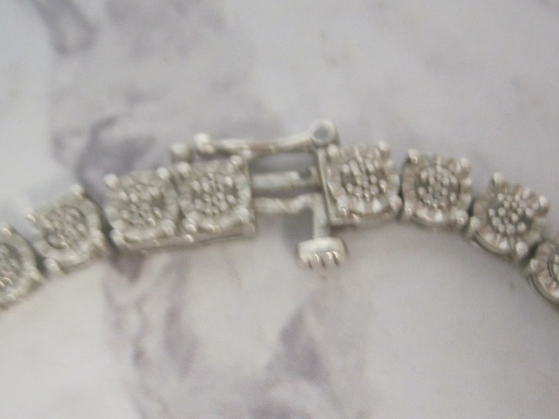 7" Sterling Silver Bracelet - 3