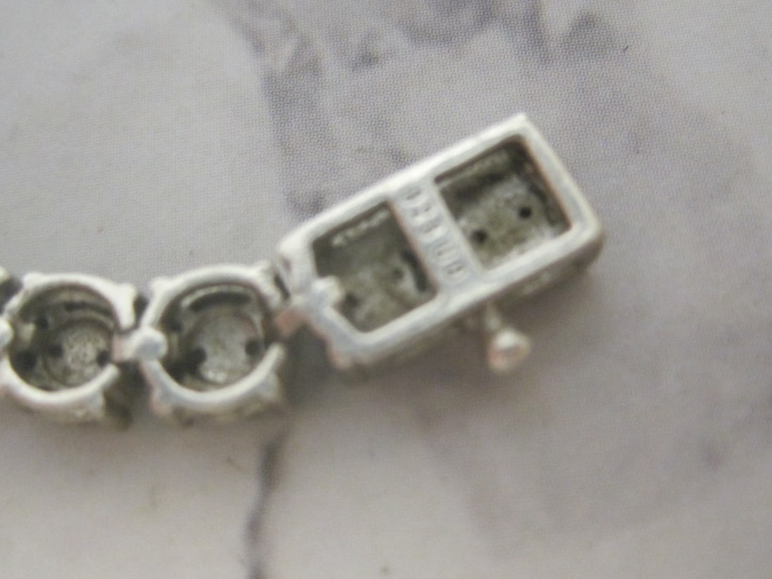 7" Sterling Silver Bracelet - 4