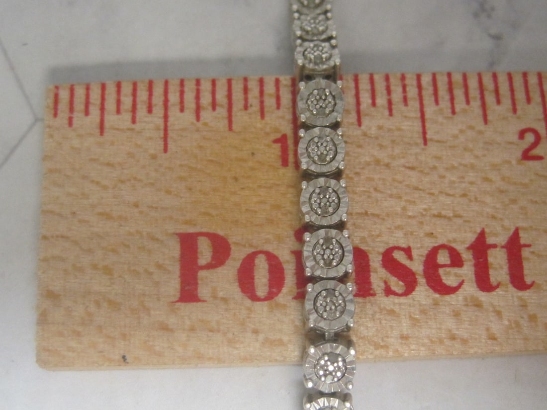 7" Sterling Silver Bracelet - 5