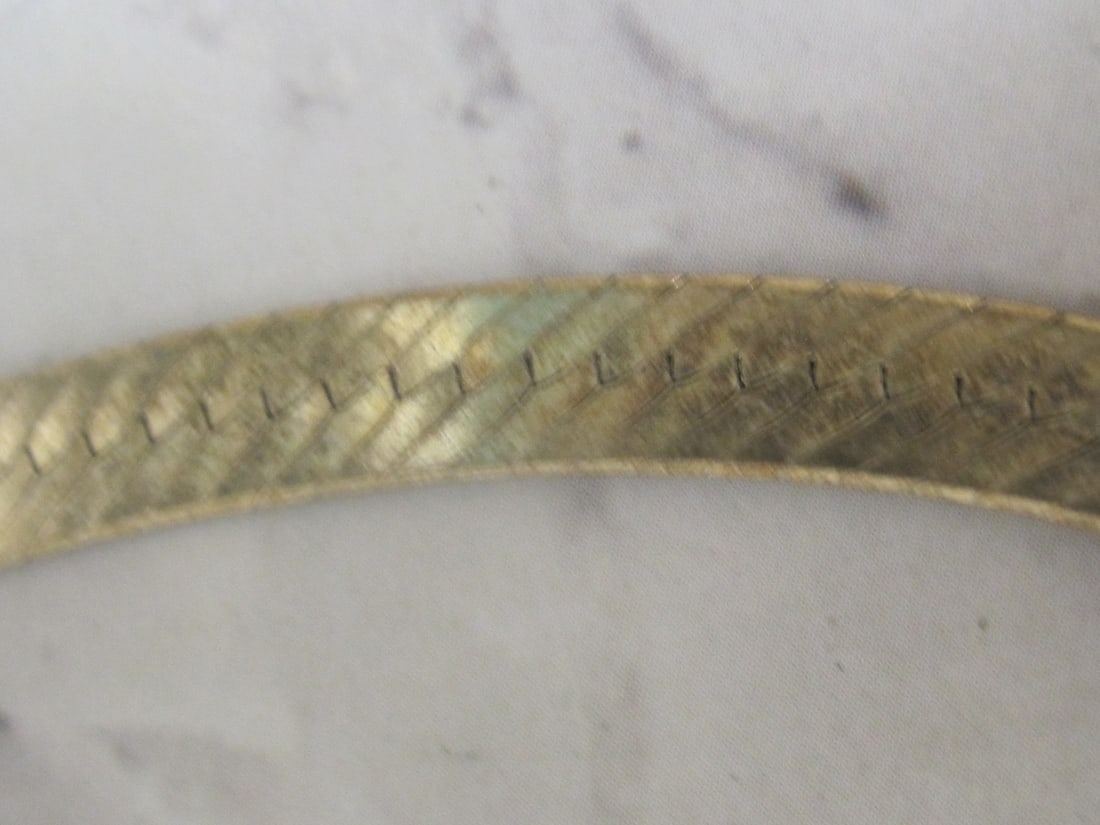 15" Sterling Silver Herringbone Necklace - 2