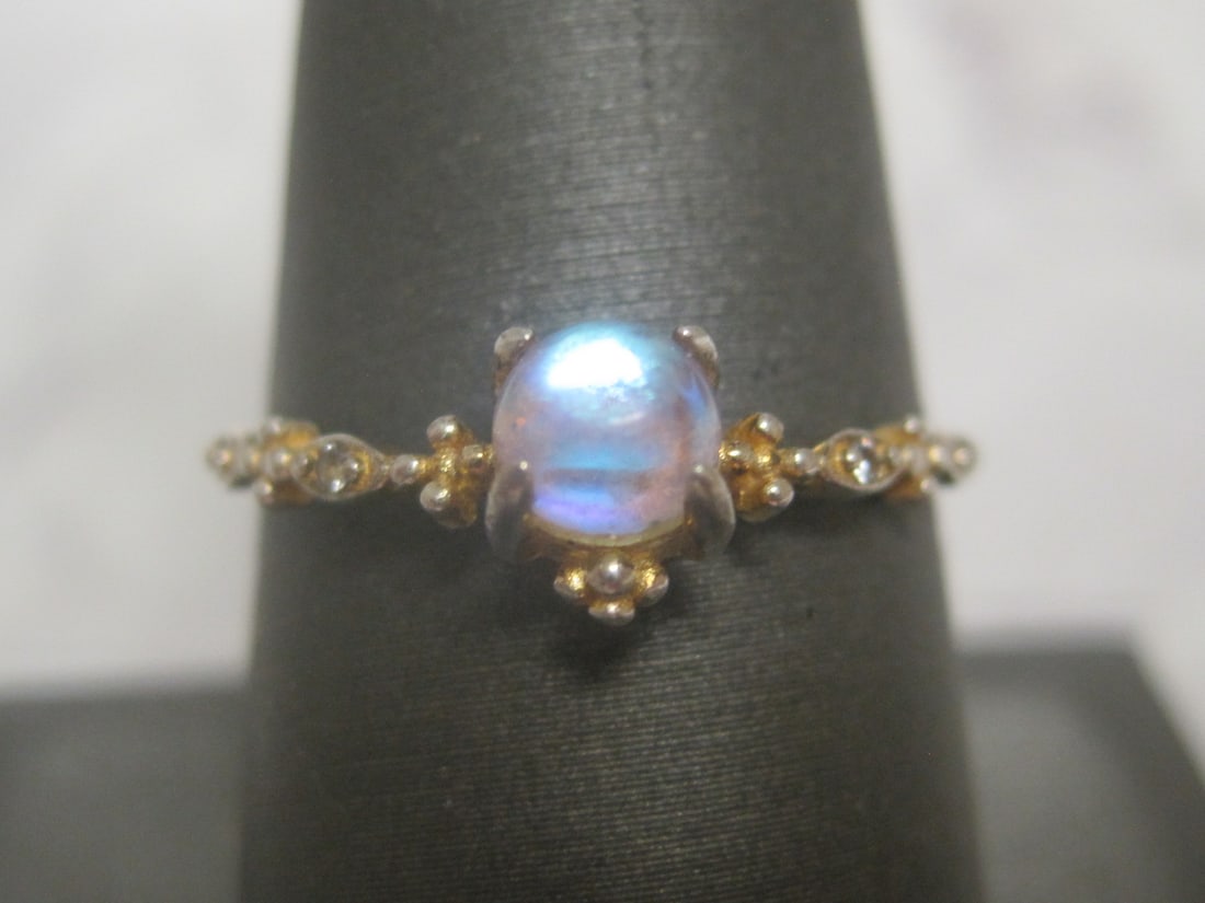 Sterling Silver Moonstone Ring (1 of 4)