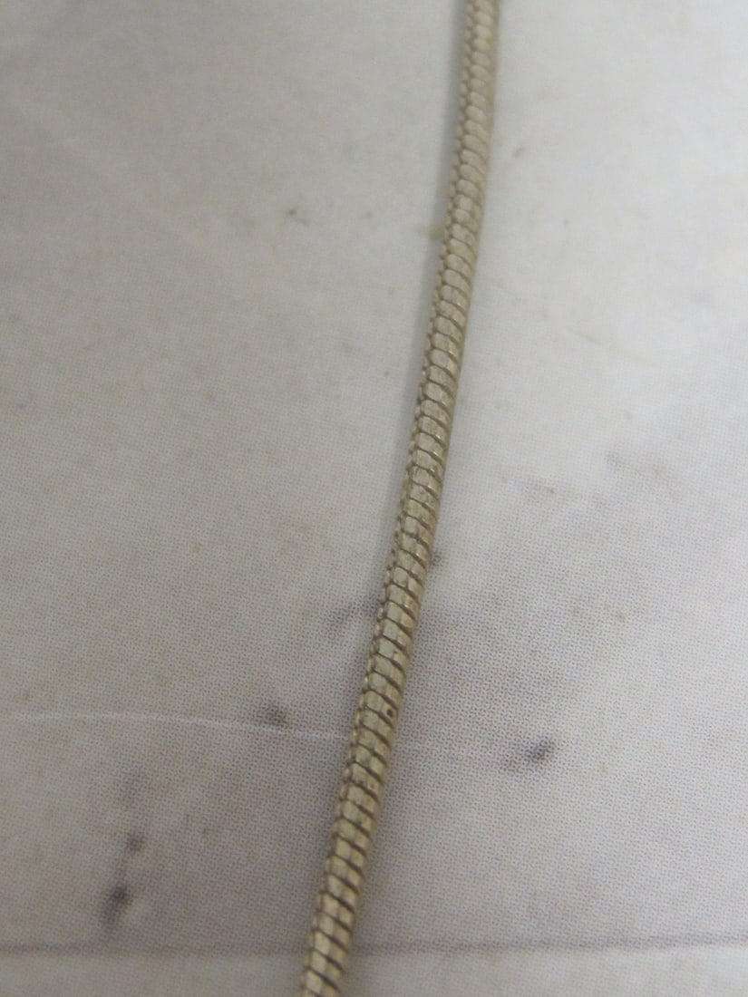 Sterling Silver Reversible Cross Pendant on 18" Sterling Silver Chain - 5