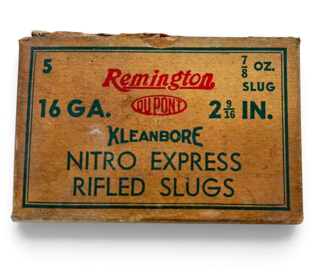 25rds. of Vintage 16 GA. Remington Shotgun Slug Ammunition - 15