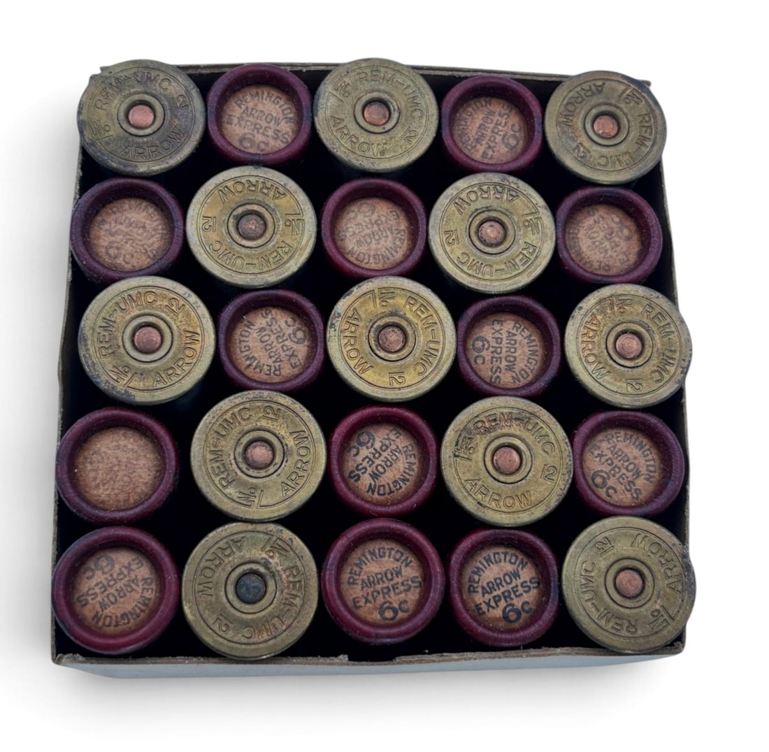 Collectible 25rds. of 12 GA. Remington UMC Arrow Express XL Range Paper Ammo in Original 2-Pc. Box - 3