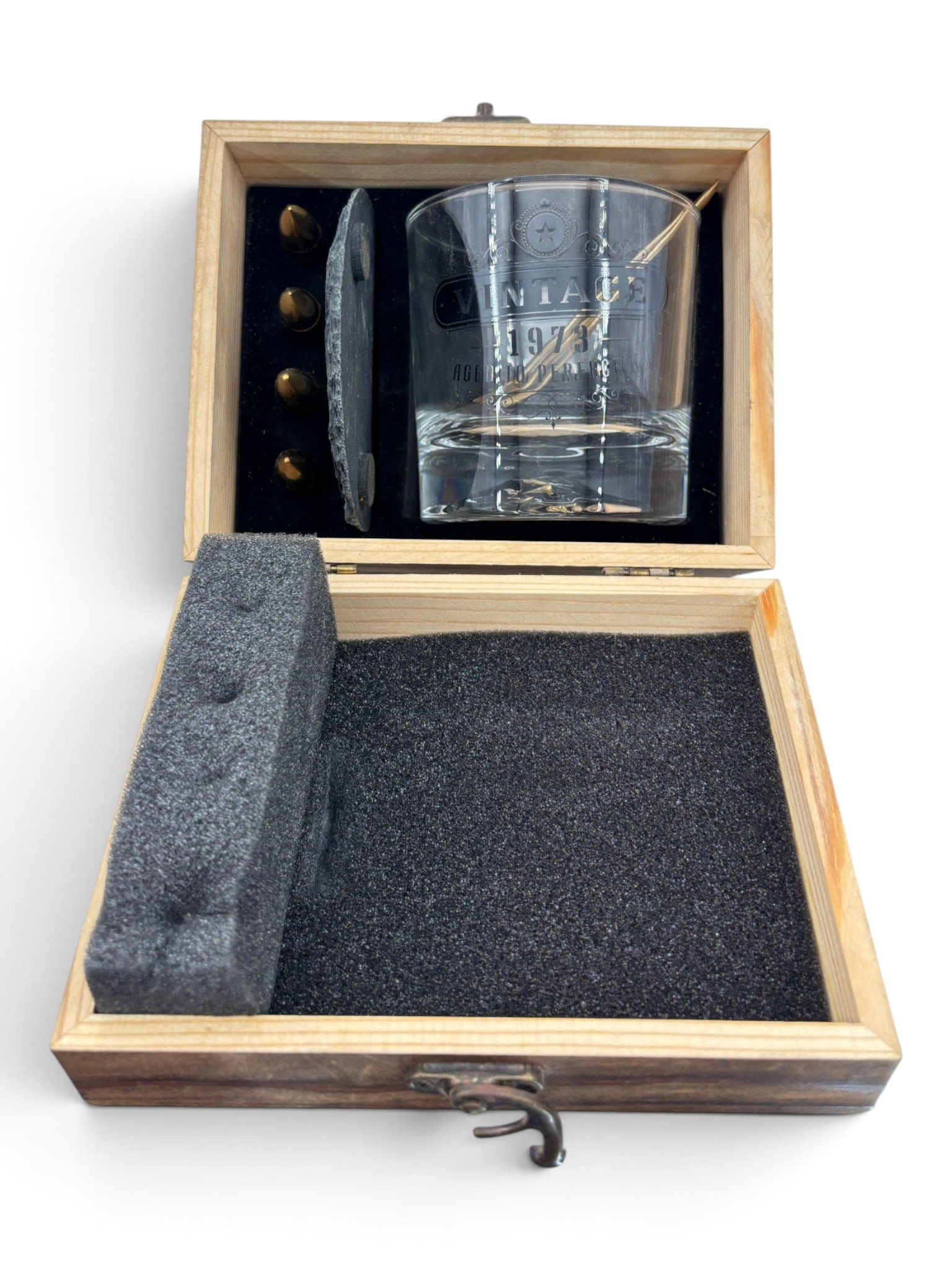 Man's Whiskey Drinking Glass Gift Set - 5