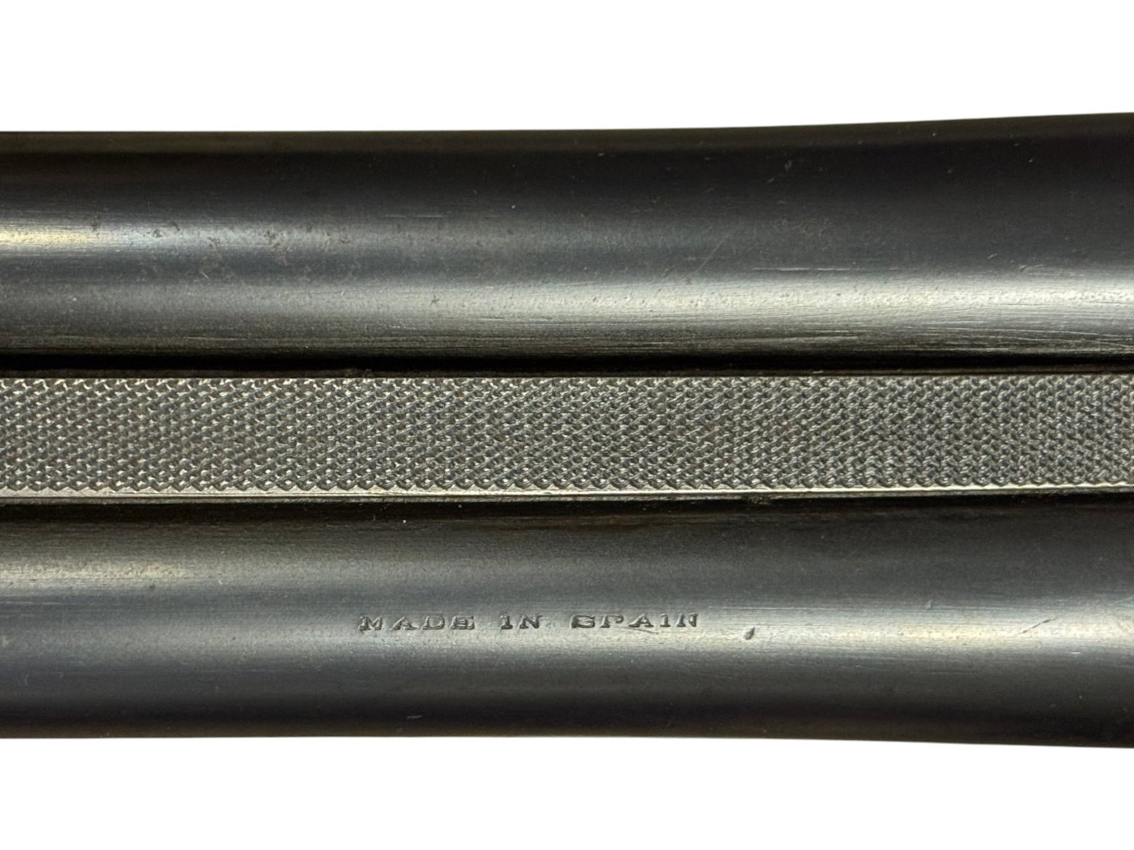 Engraved Spanish 12 GA. SXS Double Barrel Hammerless Shotgun - 4