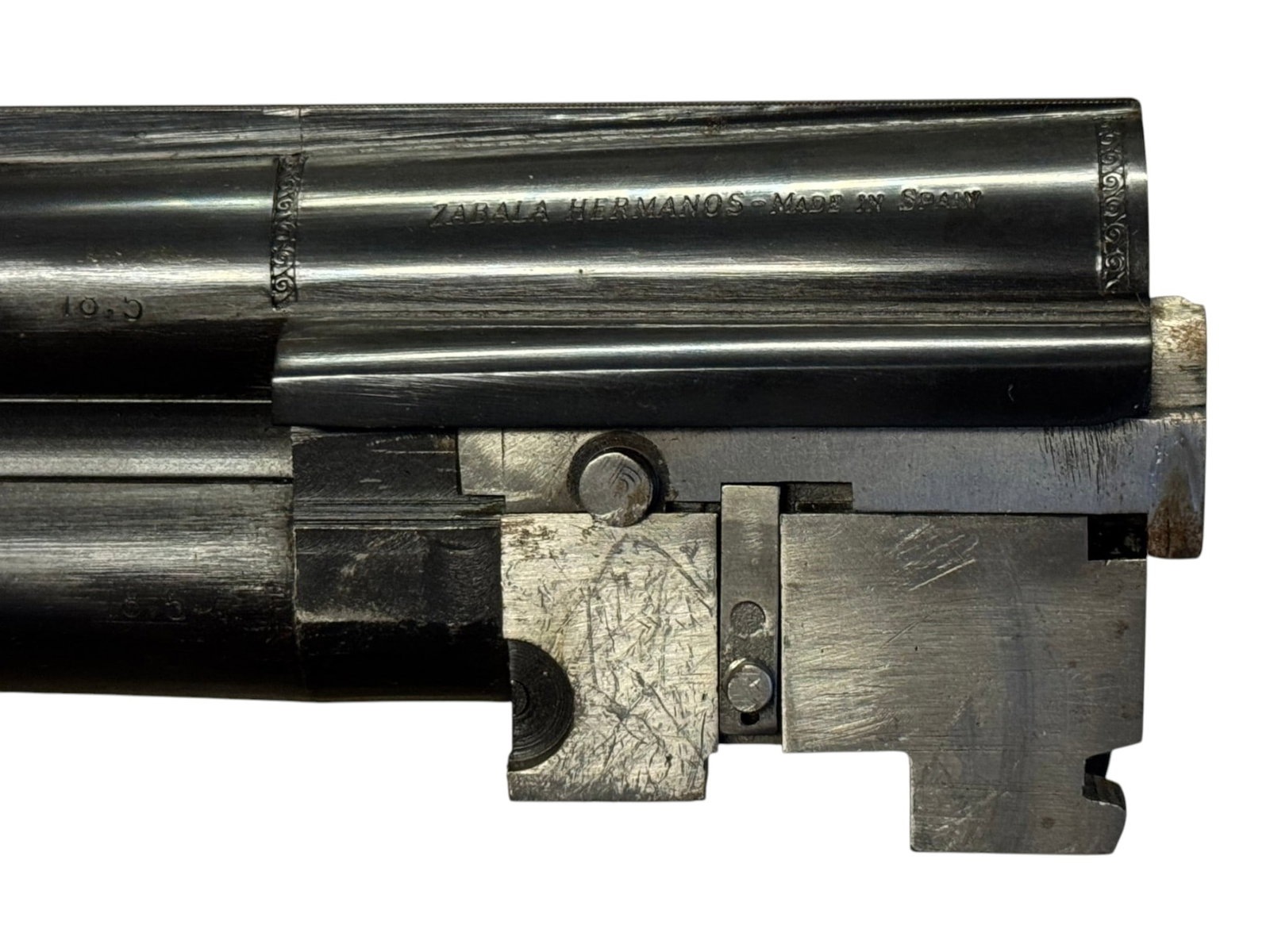 Excellent Engraved Spanish Zabala Hermanos 12 GA. O/U Double Barrel Shotgun with Ejectors - 5