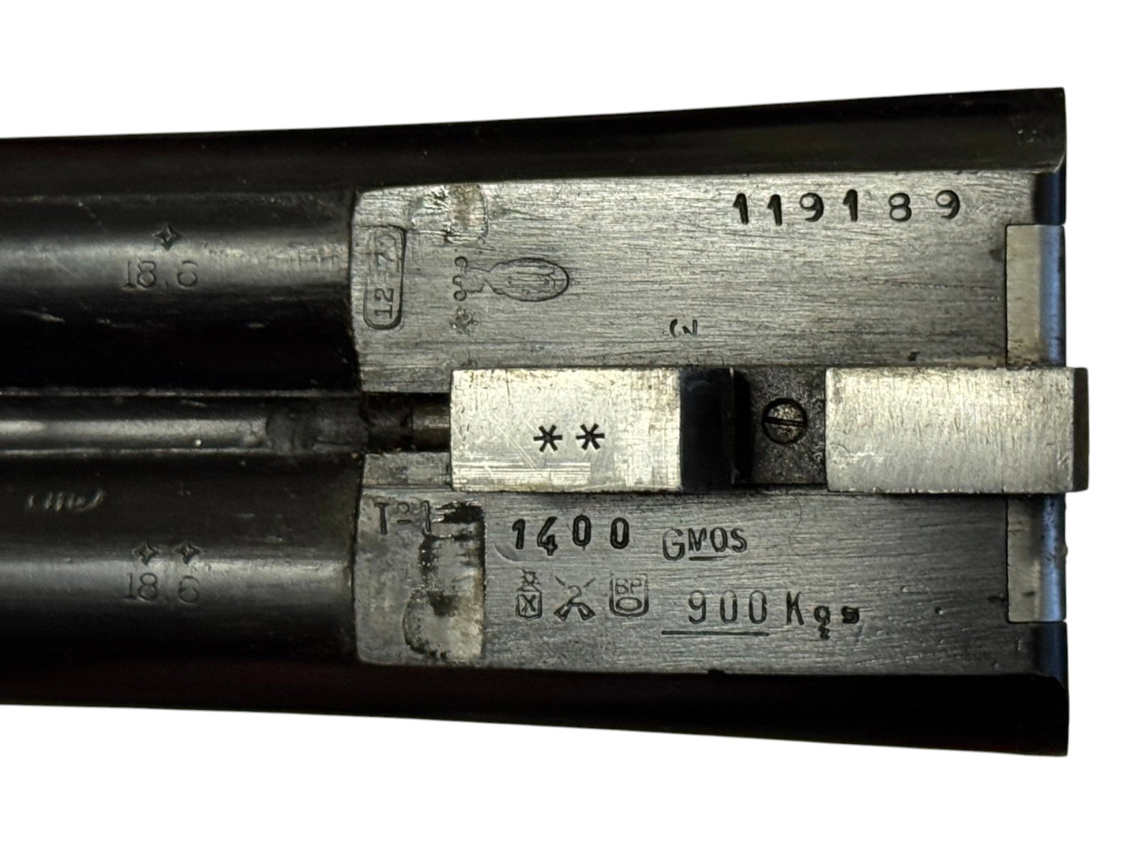 Spanish Master 12 GA. SXS Double Barrel Hammerless Shotgun - 9