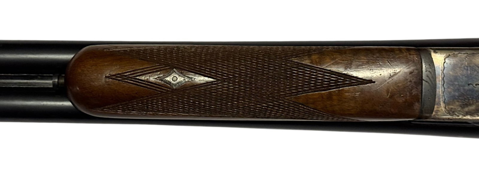 Excellent Scroll Engraved Spanish Zamacola Hermanos Jabali 12 GA. SXS Double Barrel Shotgun - 9