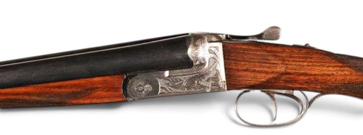 Excellent Scroll Engraved Spanish Nitro 12 GA. SXS Double Barrel Greener Crossbolt Shotgun: S#: 6034 | 28-3/8" Solid-Rib Barrel with straight extension and dual bead sights | 2-3/4" Chamber | 14 1/4" Length of Pull | Improved Cylinder Chokes | Features Side Clips and Greener Crossbolt Action
