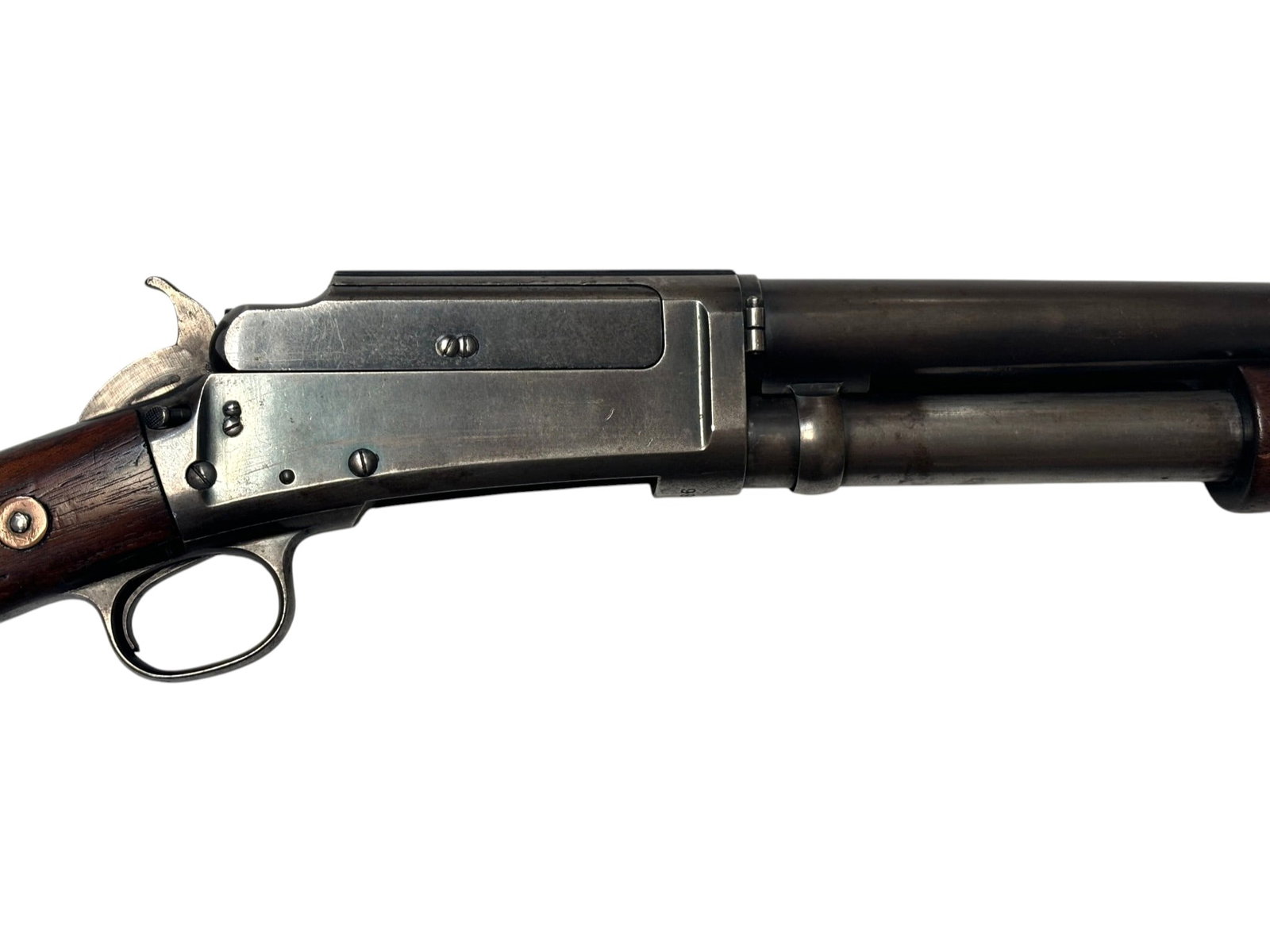 RARE 1906 Marlin Model 19 Exposed Hammer 12 GA. Pump Action Shotgun - 16