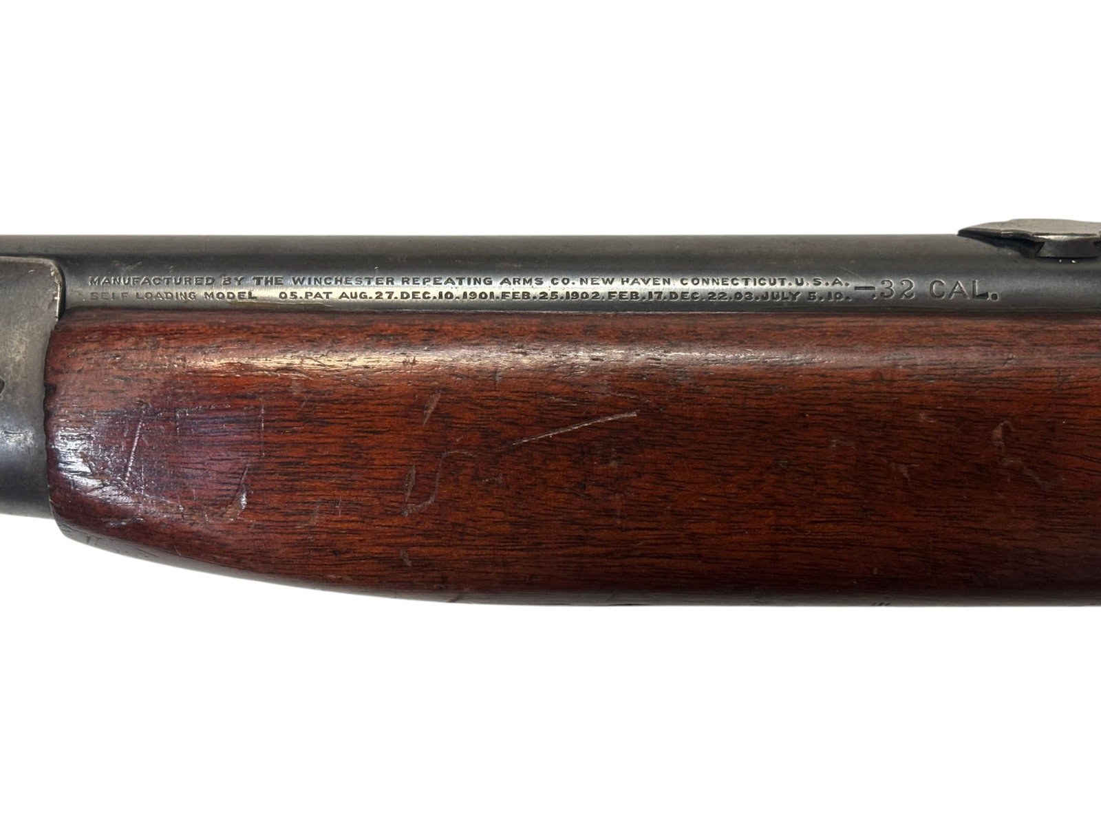 Early 1906 Winchester Model 1905 Self-Loading .32 WSL Semi-Automatic Rifle - 12