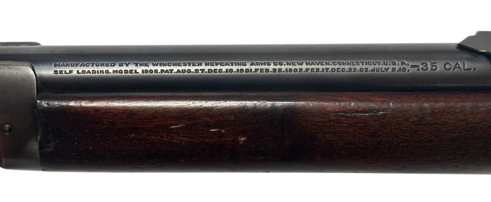 1911 Winchester Model 1905 S.L. Self-Loading .35 WSL Semi-Automatic Rifle - 14