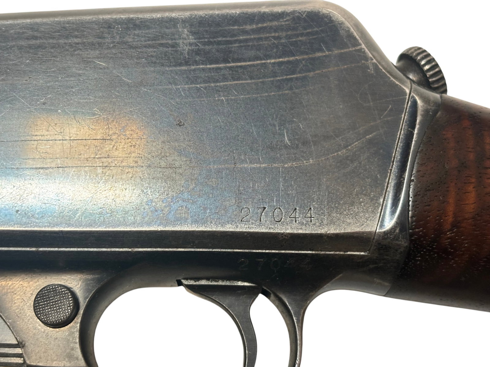 1912 Winchester Model 1907 S.L. Self-Loading .351 WSL Semi-Automatic Rifle - 11