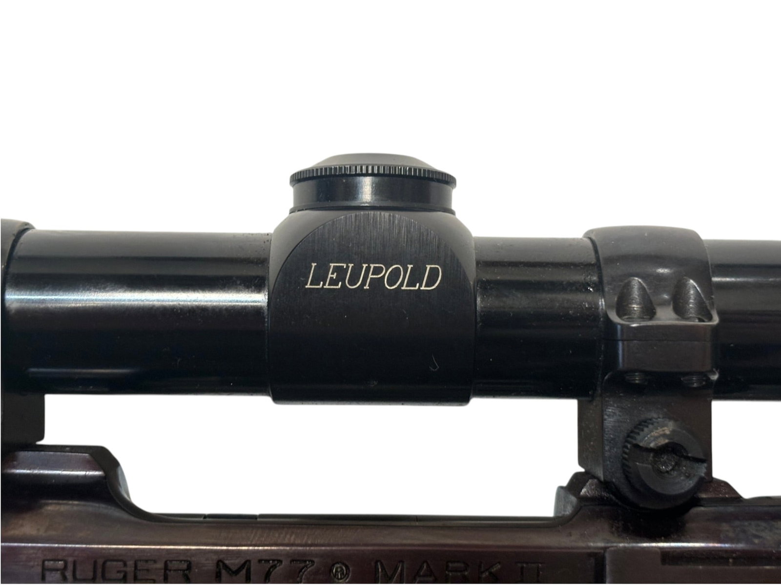 Excellent 1995 Ruger M77 Mark II Bolt Action .308 WIN. Rifle with Leupold Scope - 12