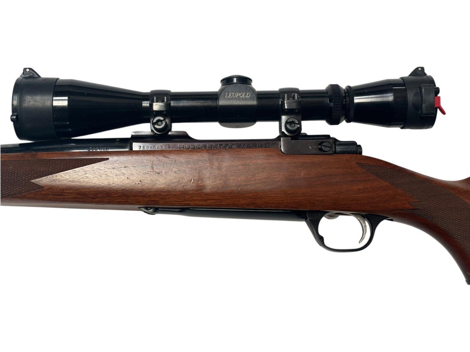 Excellent 1995 Ruger M77 Mark II Bolt Action .308 WIN. Rifle with Leupold Scope - 7
