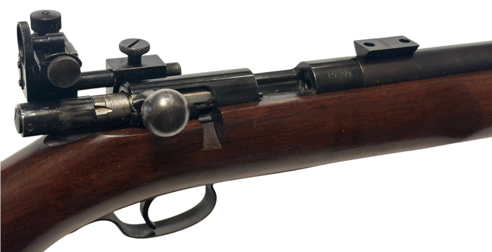Excellent Pre-War 1941 Winchester Model 75 Heavy Barrel Target Model .22 LR Rifle with Peep Sight - 16
