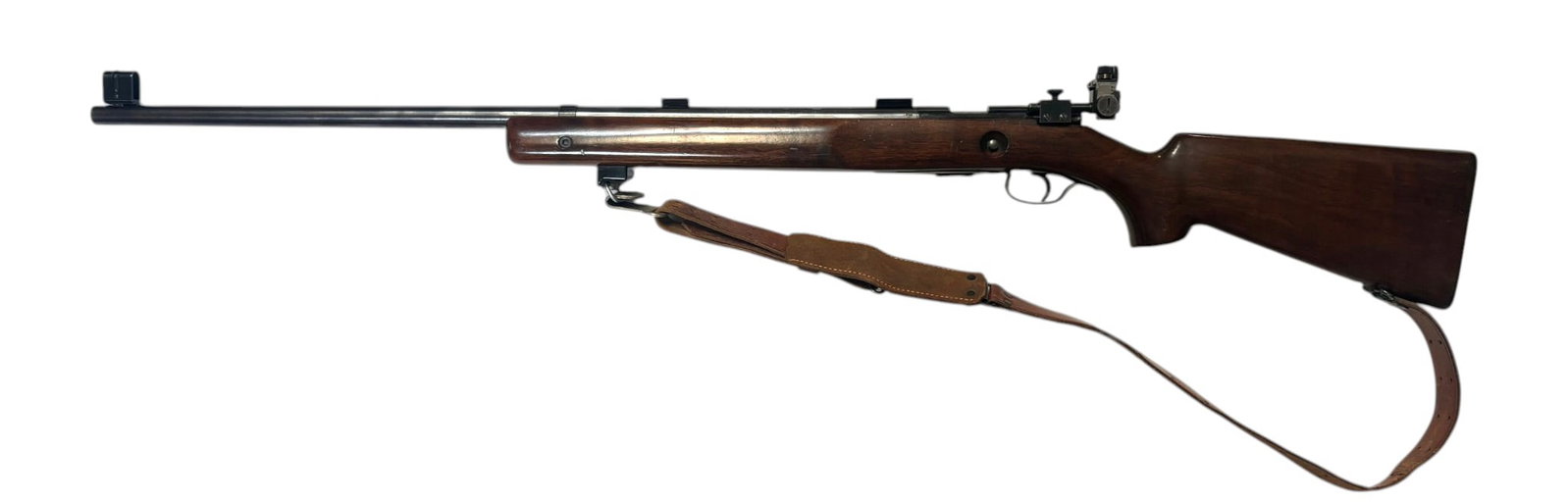 Excellent Pre-War 1941 Winchester Model 75 Heavy Barrel Target Model .22 LR Rifle with Peep Sight (1 of 20)