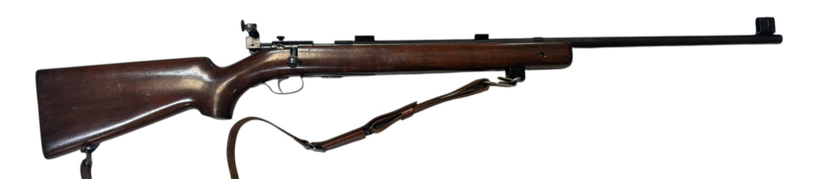 Excellent Pre-War 1941 Winchester Model 75 Heavy Barrel Target Model .22 LR Rifle with Peep Sight - 2