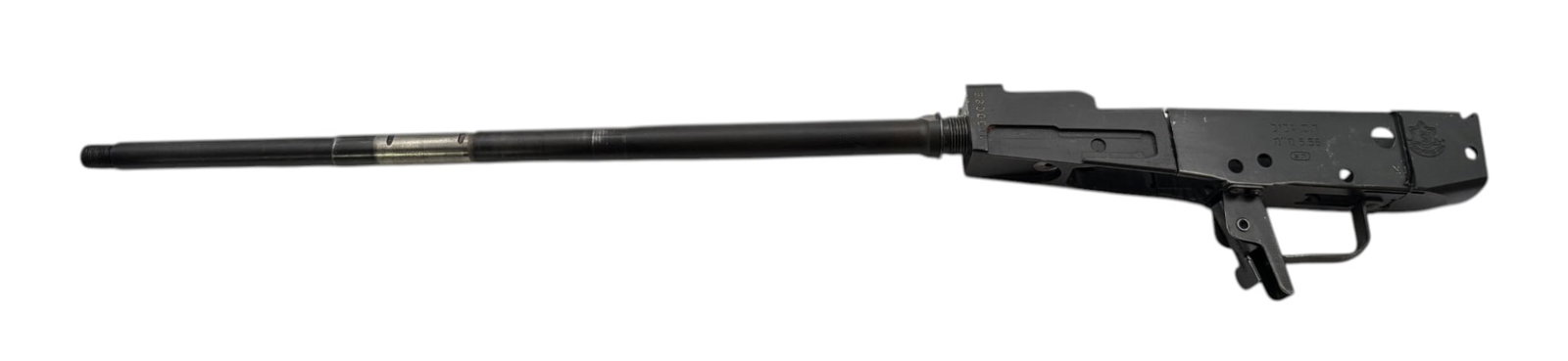 Highly Sought After Collectible Cut Up IMI GALIL ARM Receiver Parts & 18" 5.56mm Barrel: IMI Galil ARM Build Kit Lot - This lot features a front, middle, and back cut section of the receiver and a near perfect 18" .223/5.56mm Chrome Lined Barrel that has been both borescoped and gauged