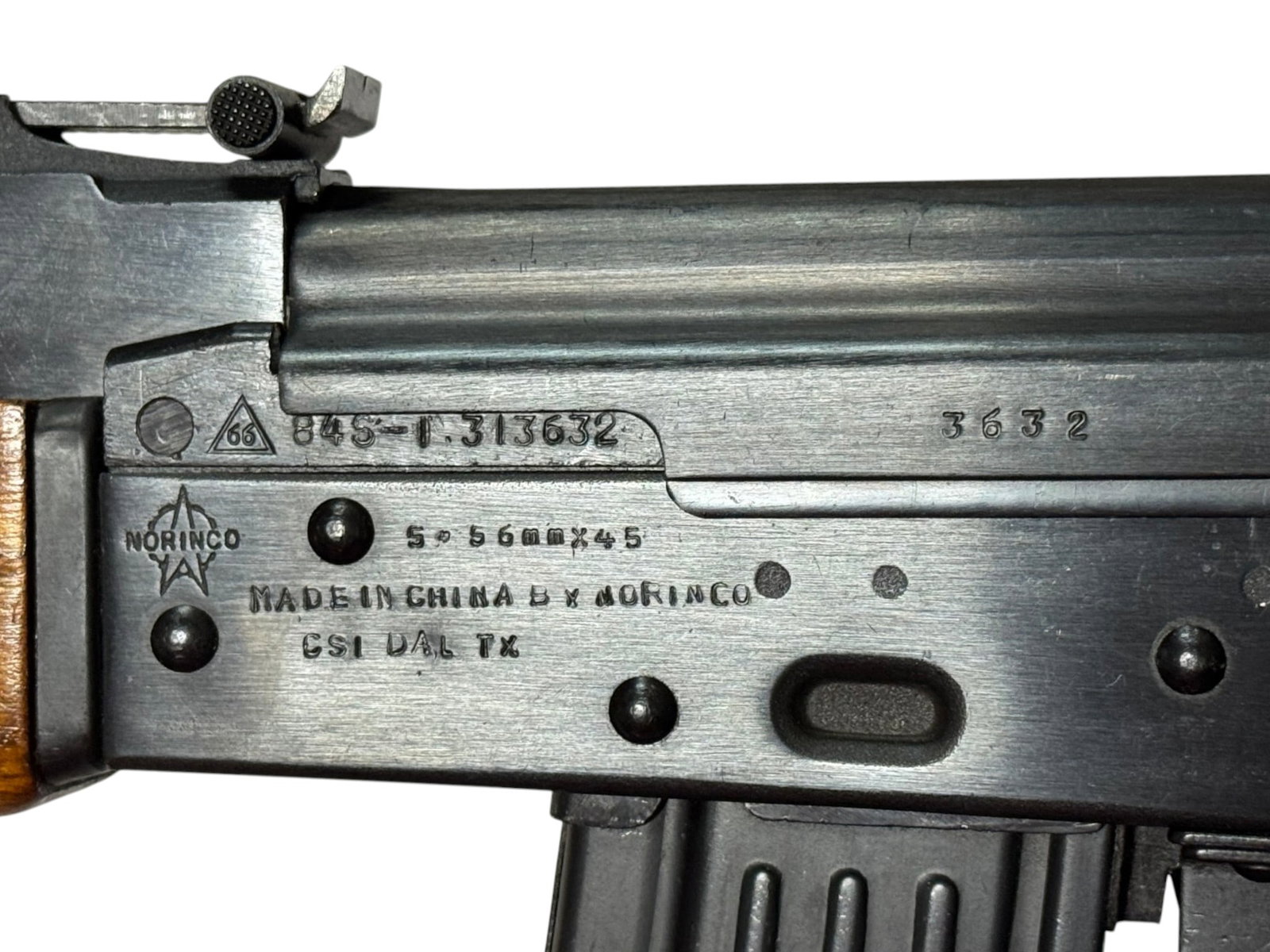 Excellent PREBAN Chinese Norinco 84S-1 Under-Folder 5.56x45mm NATO Semi-Auto AK-74 Rifle in Box - 13