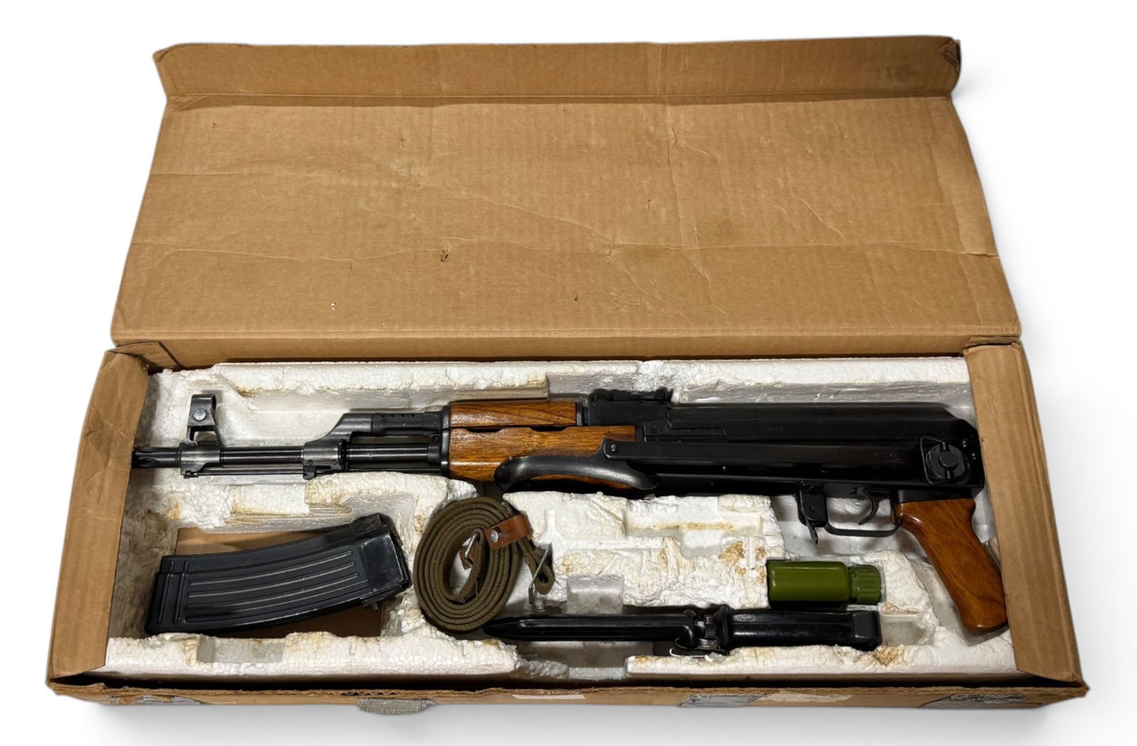 Excellent PREBAN Chinese Norinco 84S-1 Under-Folder 5.56x45mm NATO Semi-Auto AK-74 Rifle in Box - 2