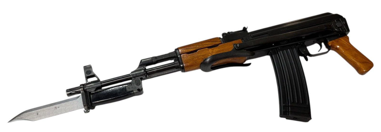 Excellent PREBAN Chinese Norinco 84S-1 Under-Folder 5.56x45mm NATO Semi-Auto AK-74 Rifle in Box - 7