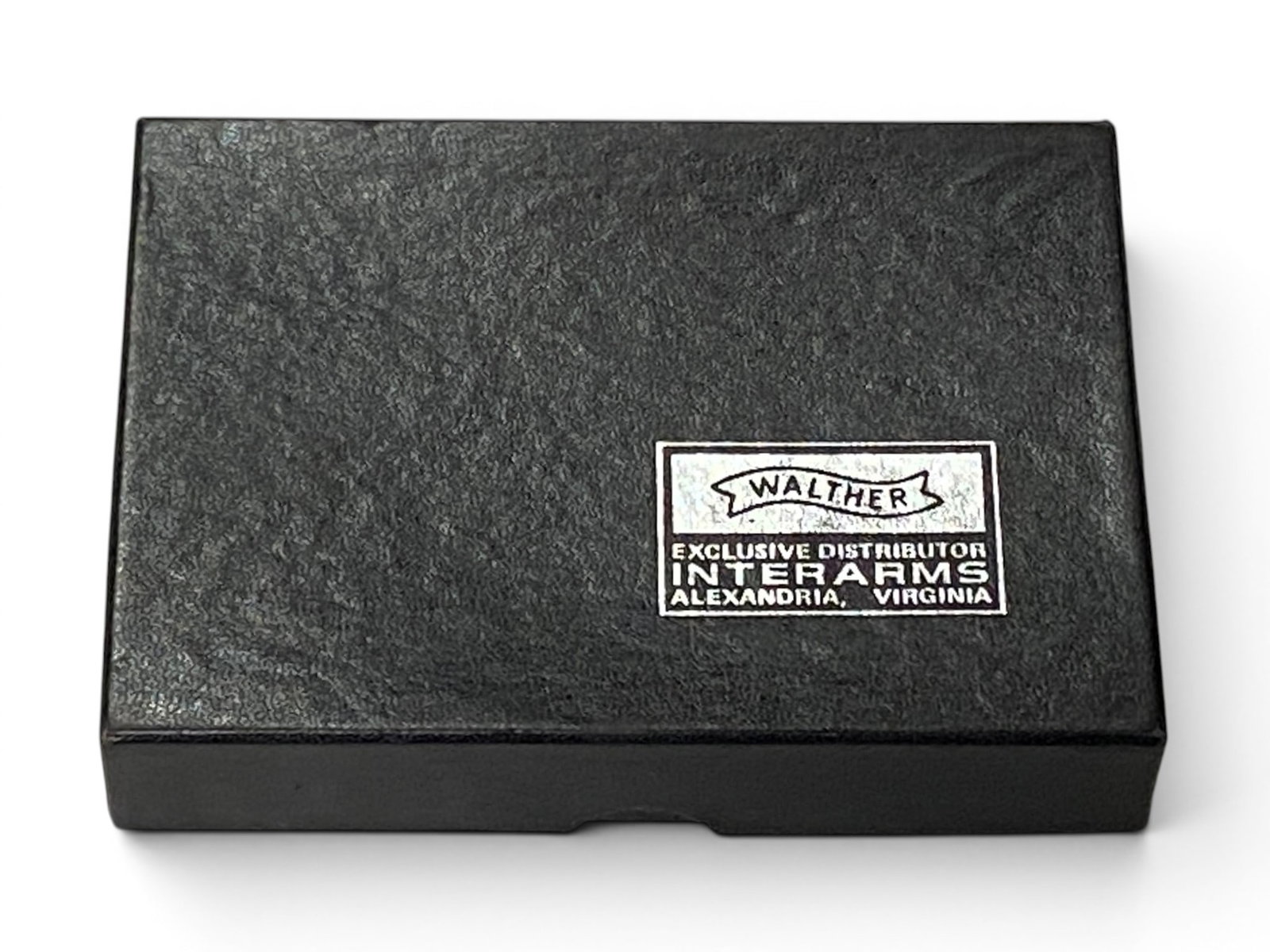Vintage Walther/ Interarms Model TPH .22 LR Stainless Steel Pistol Box with Paper Target - 2