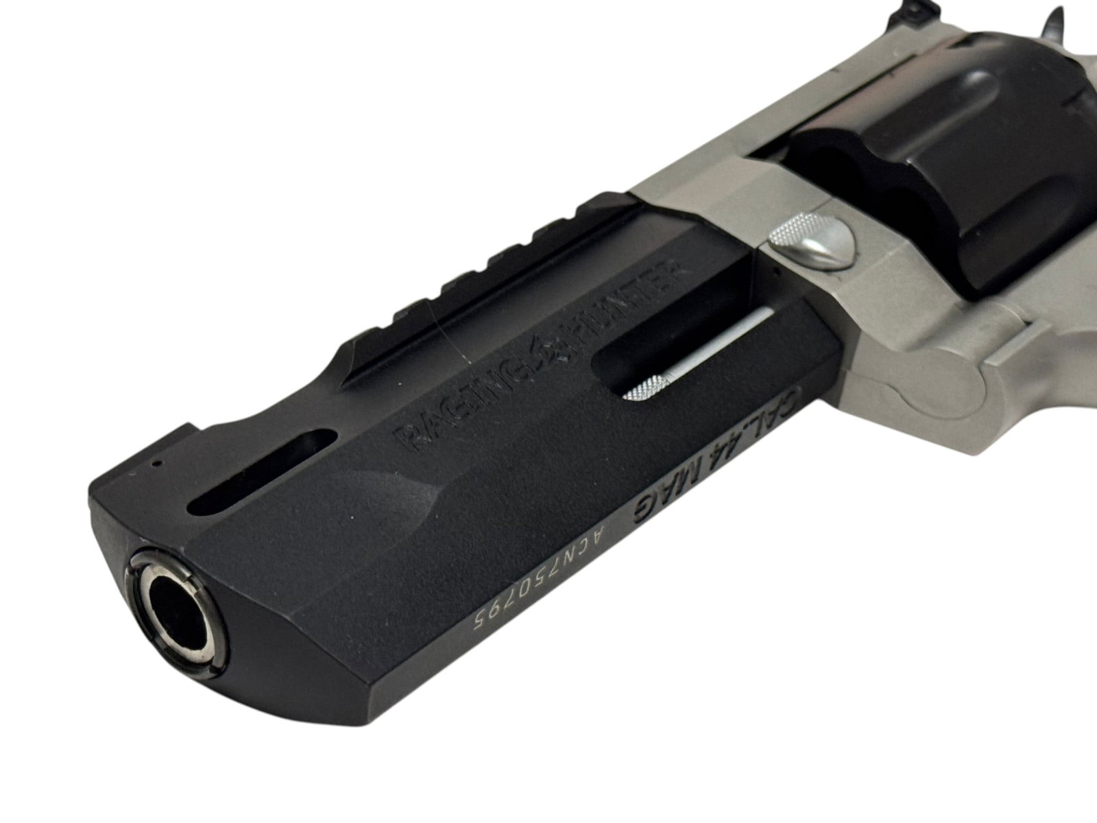 Excellent Taurus Raging Hunter .44 MAGNUM Two-Tone Revolver in Original Box - 10