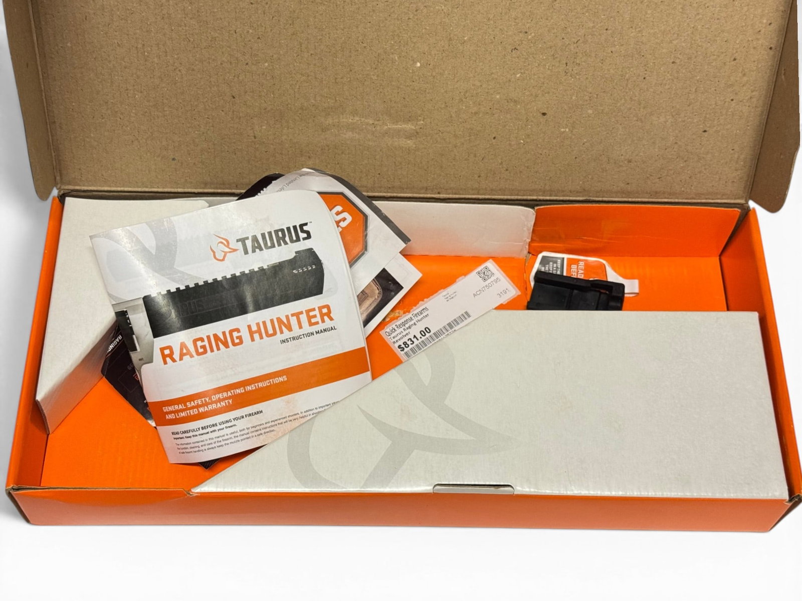 Excellent Taurus Raging Hunter .44 MAGNUM Two-Tone Revolver in Original Box - 3