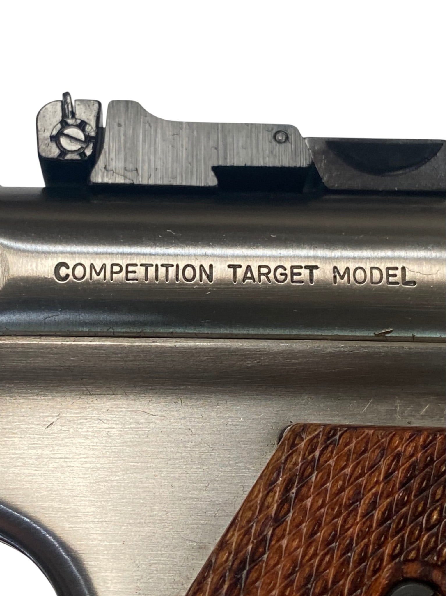 NIB 1993 Ruger MK II Competition Target Stainless Slab-Side .22LR Pistol with Scope Mount - 15