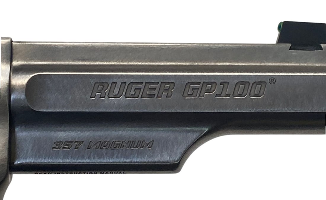 NIB Ruger GP100 Match Champion .357 MAGNUM 4" Stainless Revolver with Original Box - 10