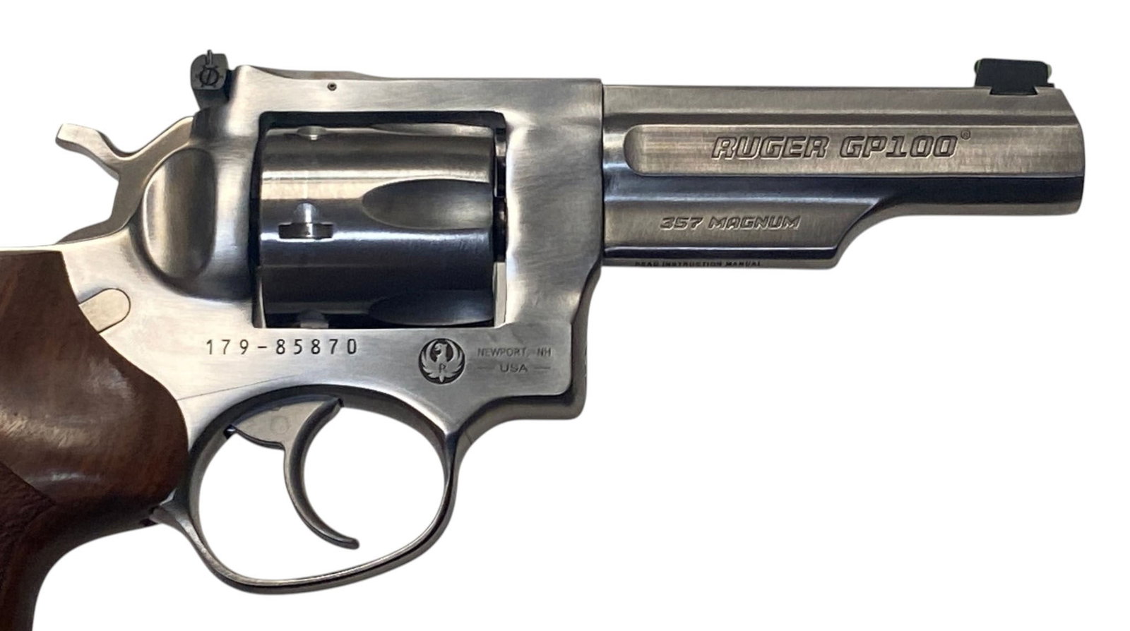 NIB Ruger GP100 Match Champion .357 MAGNUM 4" Stainless Revolver with Original Box - 5