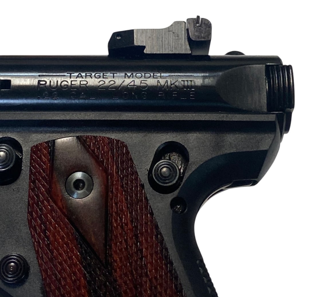 NIB Ruger 22/45 MK III Target Model .22 LR Semi-Automatic Pistol with Original Box - 11