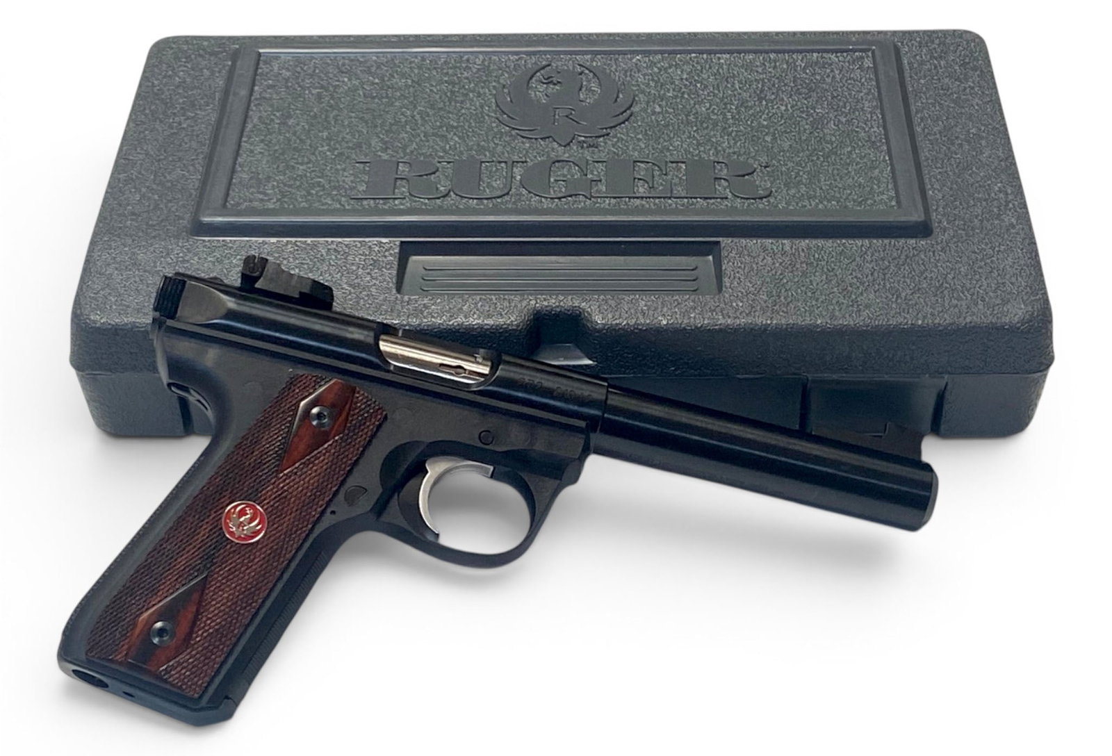 NIB Ruger 22/45 MK III Target Model .22 LR Semi-Automatic Pistol with Original Box - 3