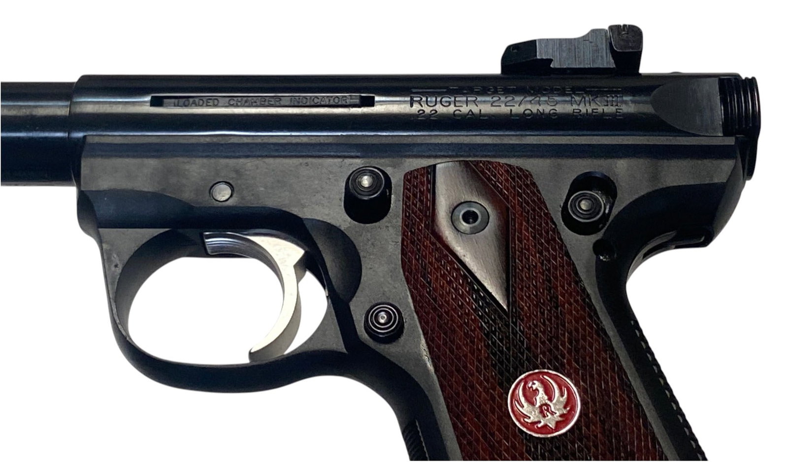 NIB Ruger 22/45 MK III Target Model .22 LR Semi-Automatic Pistol with Original Box - 6