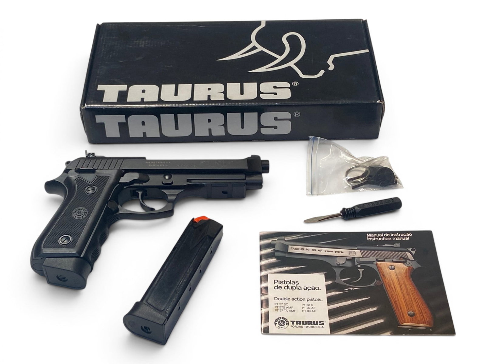 NIB Taurus PT101P Semi-Automatic .40 S&W Pistol with Original Box (1 of 15)