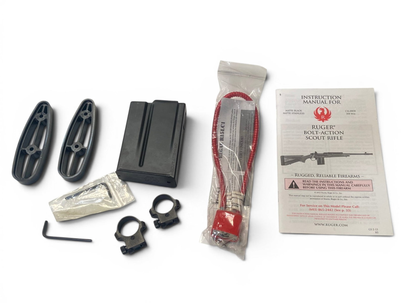 NIB Ruger Gunsite Scout .308 WIN Bolt Action Rifle with Original Box - 3