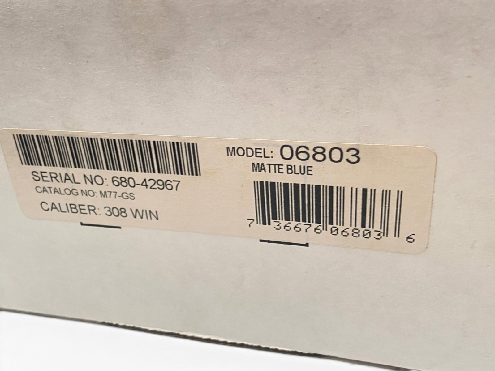 NIB Ruger Gunsite Scout .308 WIN Bolt Action Rifle with Original Box - 6