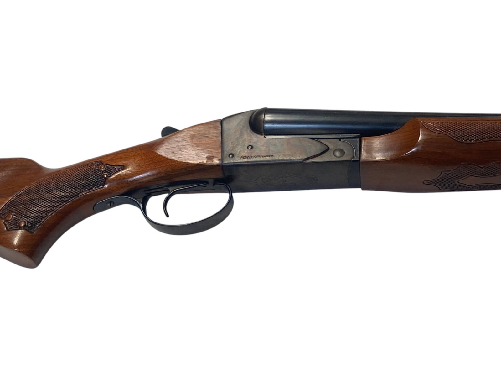 Excellent Savage / Fox Model B-SE Series H 12 GA Double Barrel SXS Hammerless Shotgun - 12