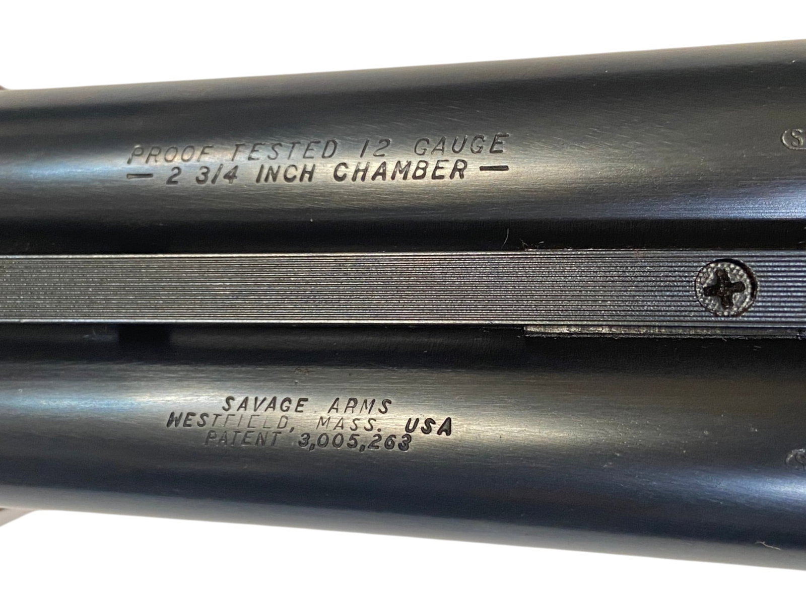 Excellent Savage / Fox Model B-SE Series H 12 GA Double Barrel SXS Hammerless Shotgun - 8