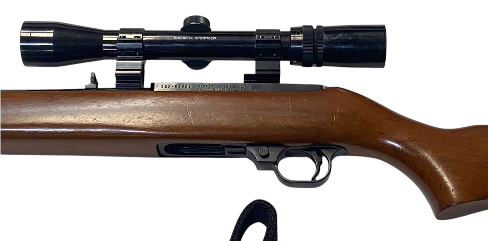 Excellent 1978 Ruger Carbine .44 MAGNUM Semi-Automatic Rifle w/ Scope and Sling - 12