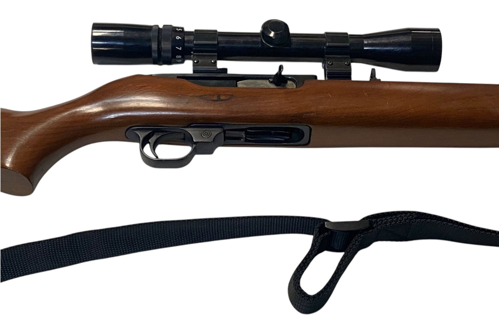 Excellent 1978 Ruger Carbine .44 MAGNUM Semi-Automatic Rifle w/ Scope and Sling - 9