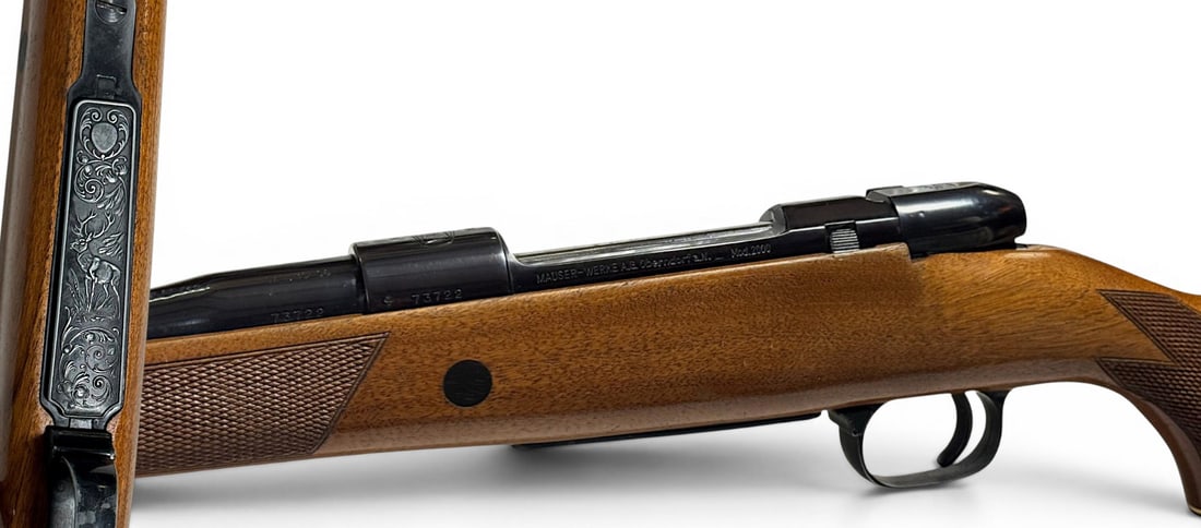 Excellent Mauser-Werke Model 2000 .30-06 SPRG. Bolt Action Sporting Rifle (1 of 20)